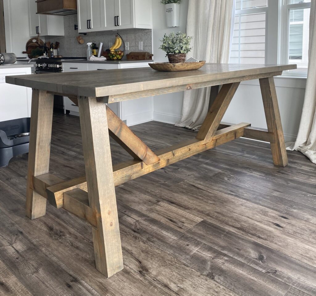 custom wood dining table