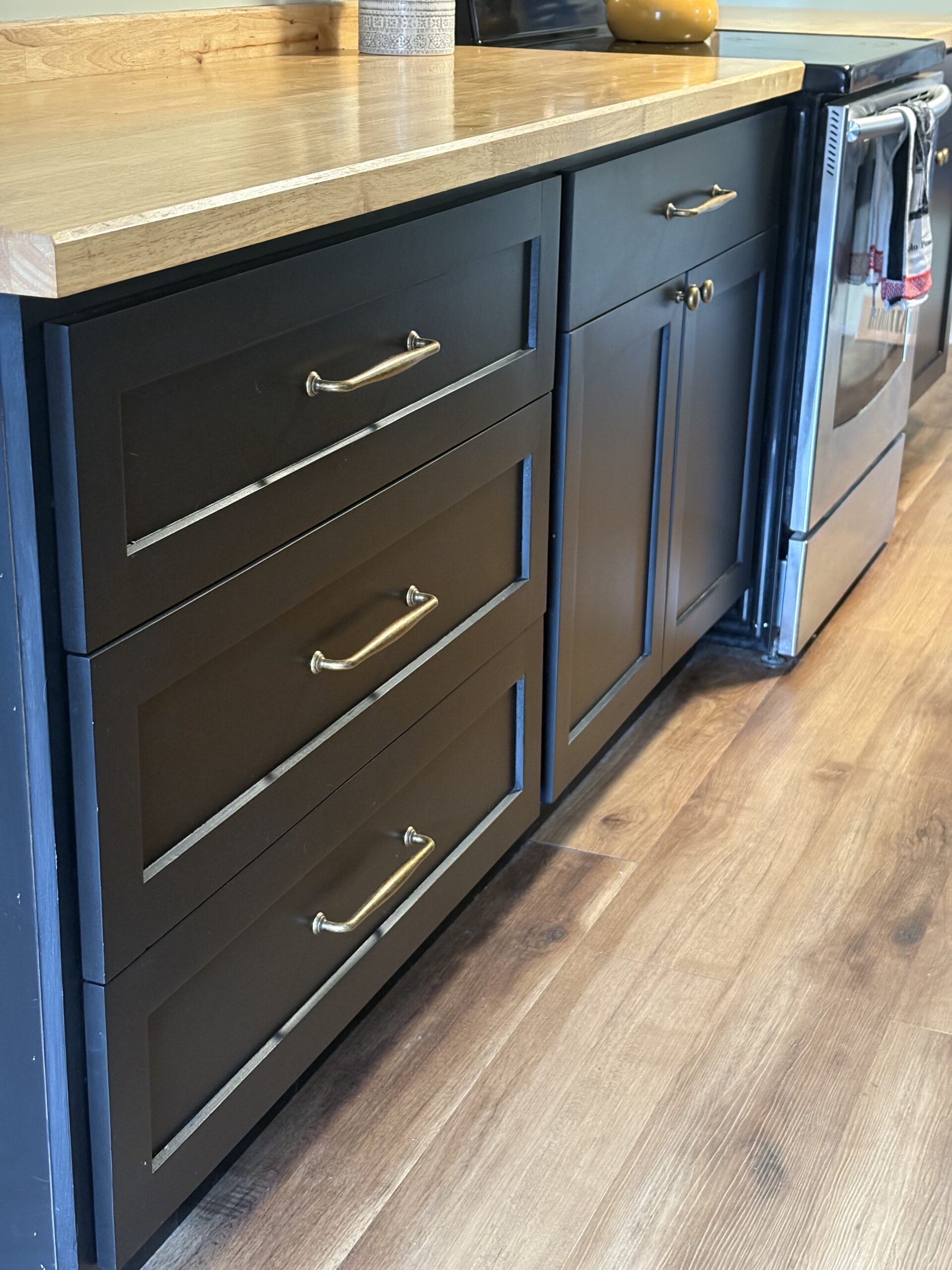 custom drawers for kitchen remodel